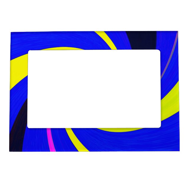 Blue vortex magnetic frame (Front)