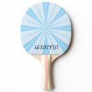 Blue Vortex, Personalized Ping-Pong Paddle Blue Vortex, Personalized Ping-Pong Paddle