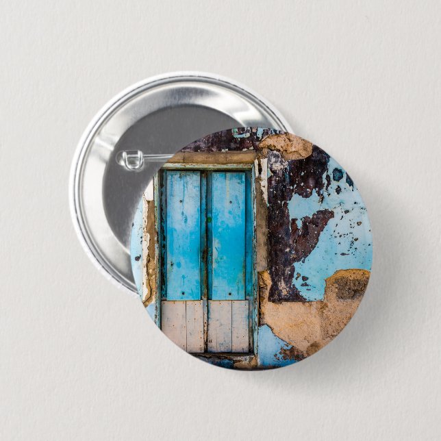 Blue wall and door button (Front & Back)