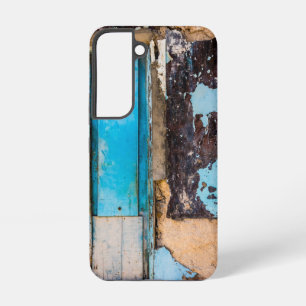 Blue wall and door samsung galaxy s22 case