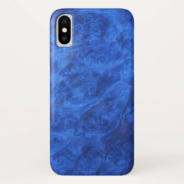 Blue Walnut Case-Mate iPhone Case (Back)