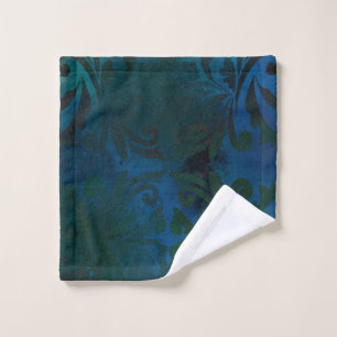 blue wash cloth