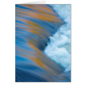 Blue water abstract, Canada (Front)