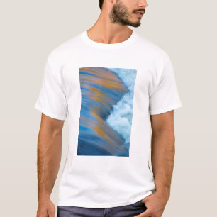Blue water abstract, Canada T-Shirt