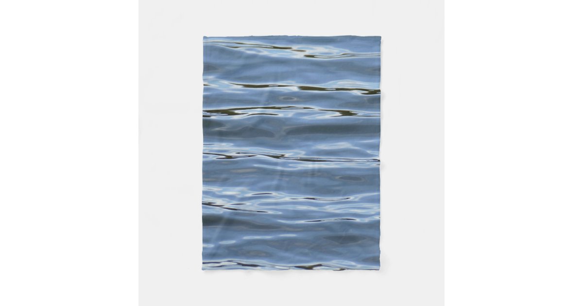 Blue water blanket, wet blanket Zazzle