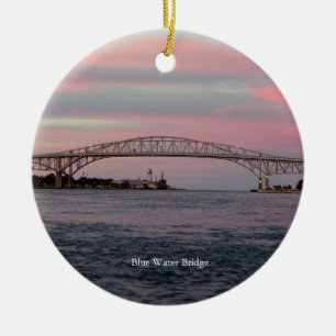Blue Water Bridge ornament