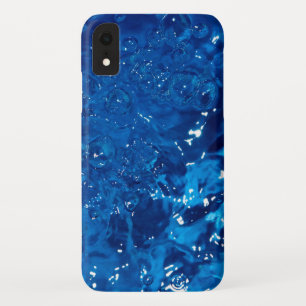 Blue water iPhone XR case