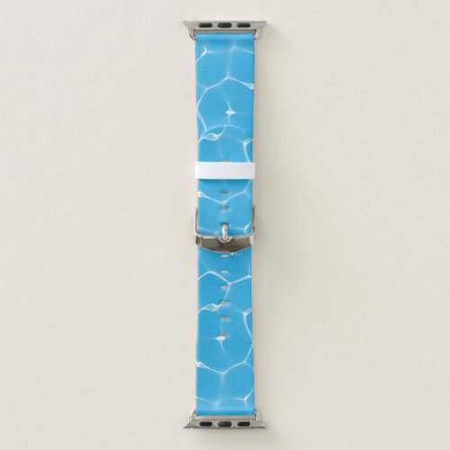 Blue Water Caustics Swimming Pool A Watch Band