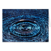 Blue Water Drop (Front Horizontal)