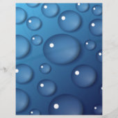 Blue Water Drop Texture (Front)