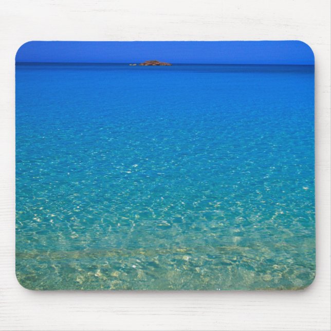 Blue water, Exuma Islands, Bahamas. Mouse Pad (Front)