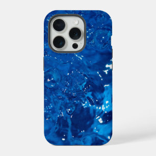 Blue water iPhone 15 pro case