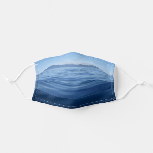 Blue Water Lake Tahoe Photo Adult Cloth Face Mask