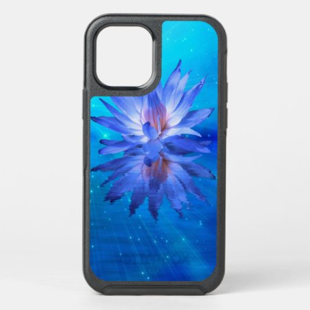 Blue Water Lily Otterbox Symmetry Iphone 12 Case
