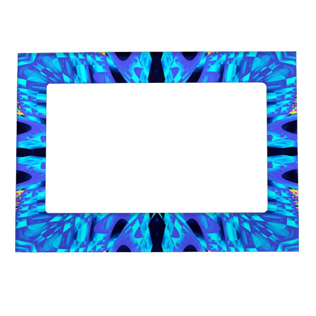 BLUE WATER MAGNETIC PHOTO FRAME (Front)