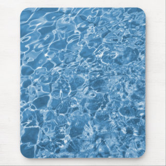 blue water mouse pad