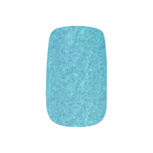 Blue Water Nail Dacals Minx Nail Wraps