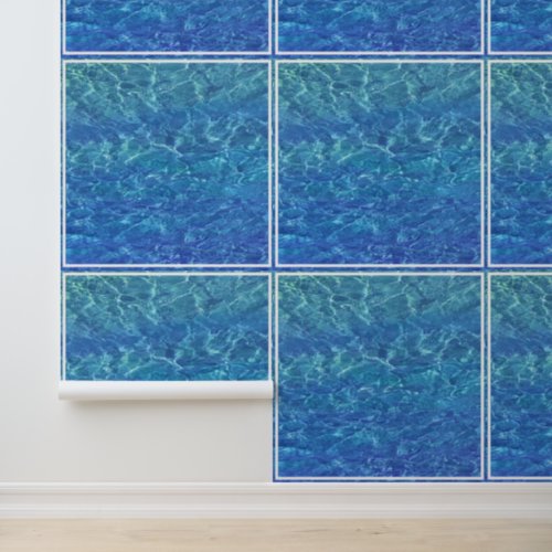 Blue Water Patterns Beach Ocean Sea White Cool Wallpaper