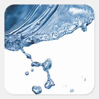 Water Splash Stickers | Zazzle