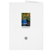 Blue Water Spring Cards (Back)