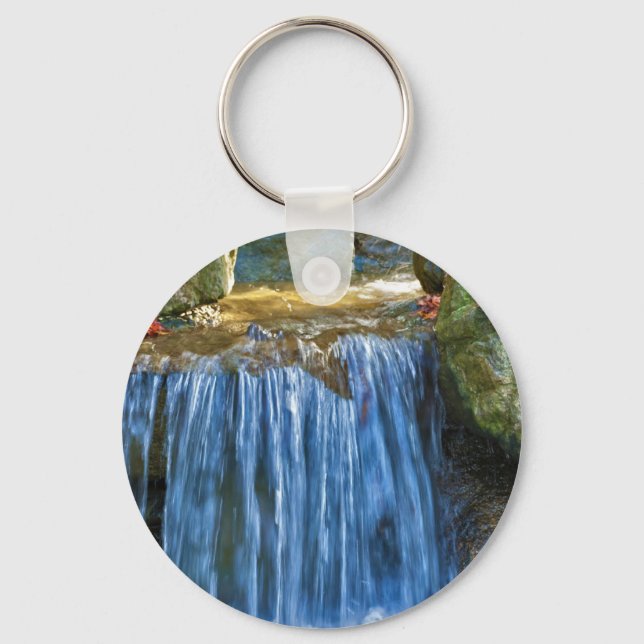 Blue Water Spring Keychain (Front)