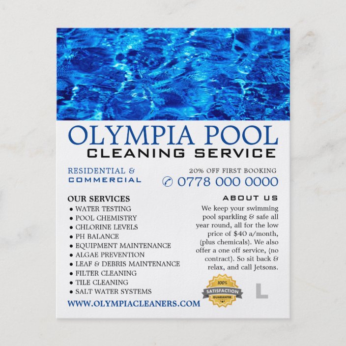 swimming pool cleaning company