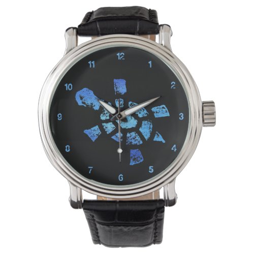 Blue Water Turtle Time Watch