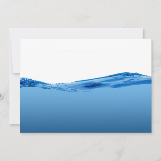 Blue water wave (Front)