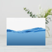 Blue water wave (Standing Front)