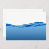Blue water wave (Front/Back)