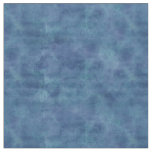Blue Watercolor Abstract Clouds Pattern Fabric