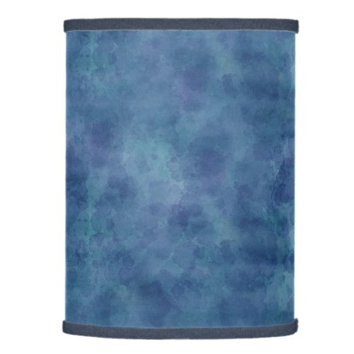 Blue Watercolor Abstraction  Lamp Shade