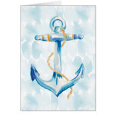 Blue Watercolor Anchor (Front)