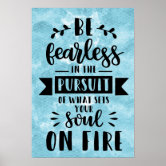 Be Fearless Poster