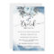 Blue Watercolor, Blue Floral Bridal Brunch/Shower