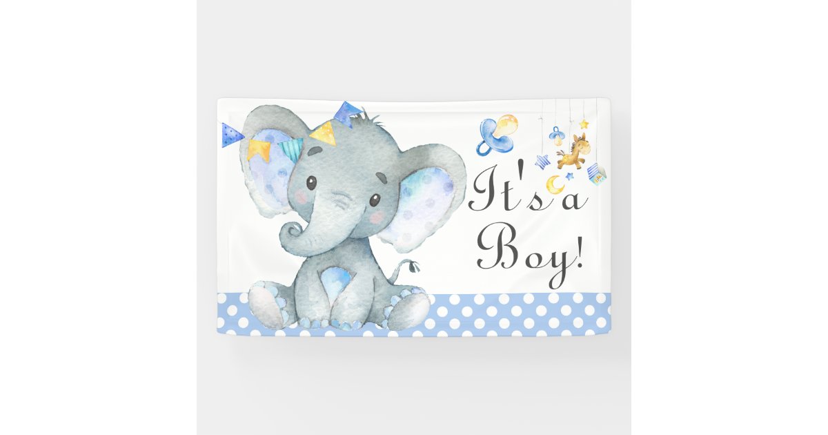 its a boy baby shower banner