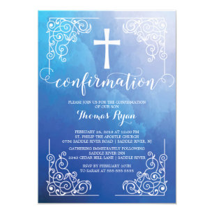 confirmation invitations zazzle