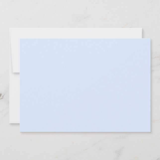 Blue Watercolor Father's Day Lunch Invitation