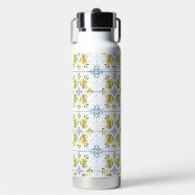 Blue Watercolor French Country Lemon
