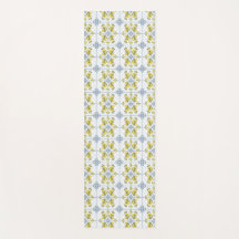 Blue Watercolor French Country Lemon