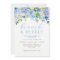 Blue Watercolor Hydrangea Brunch & Bubbly Cards