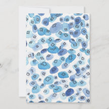 Blue Watercolor Jellyfish Card