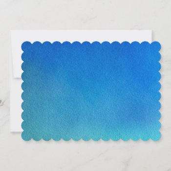 Blue Watercolor Ombre by cliffviewgraphics at Zazzle