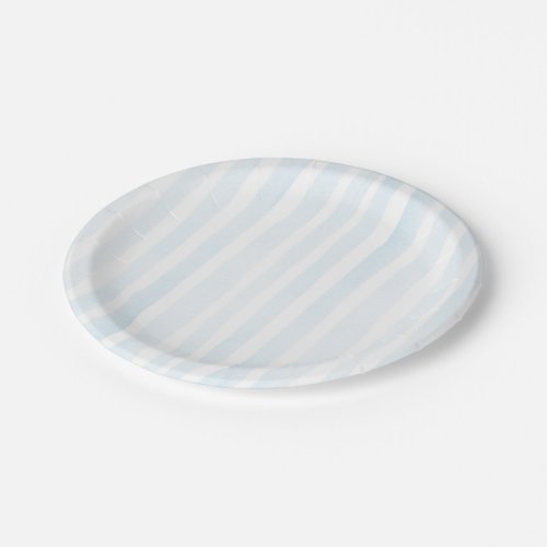 Blue Watercolor Stripes