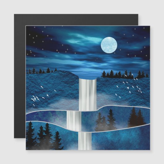 Blue Waterfall (Front/Back)