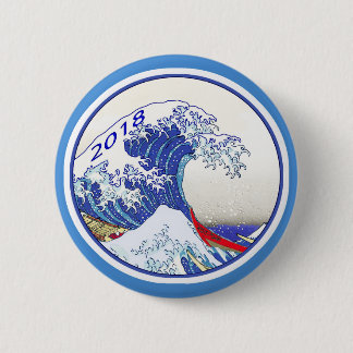 Blue Wave 2018 Election Button