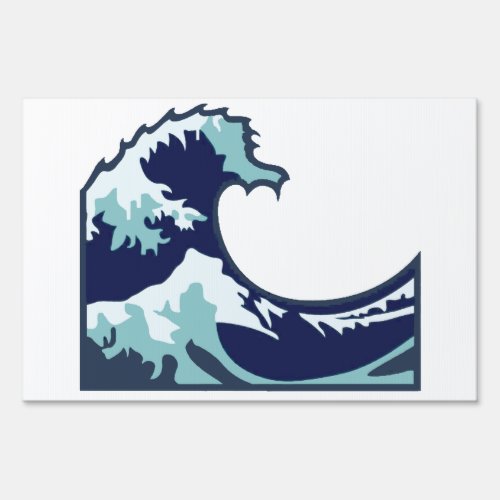 Blue Wave 2024 Sign