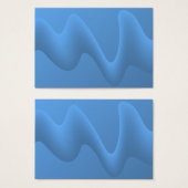 Blue Wave Abstract Image Design. (Front & Back)
