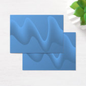 Blue Wave Abstract Image Design. (Desk)
