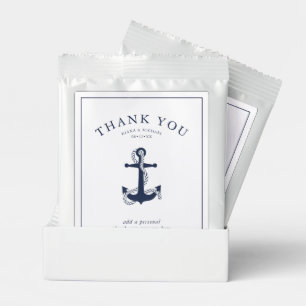 Blue Wave Anchor Wedding Thank You V3 Bl/Wt ID836 Margarita Drink Mix